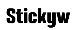 Stickyw - logo